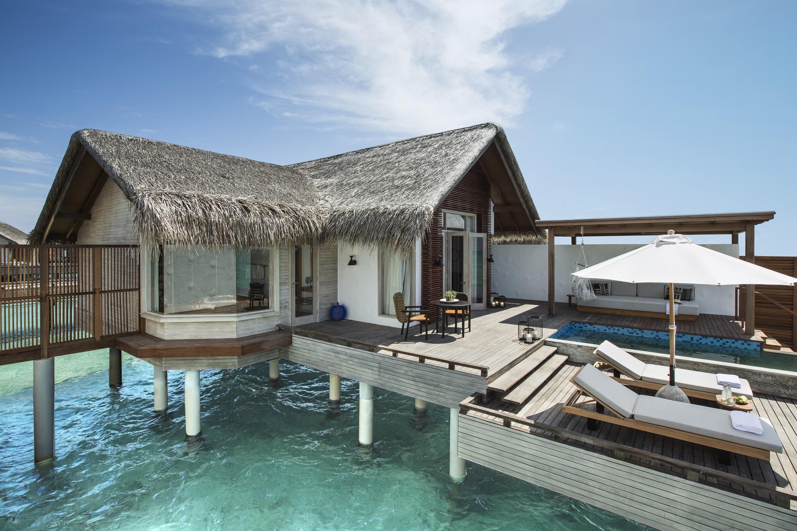 Fairmont Maldives Sirru Fen Fushi: Villa am Wasser