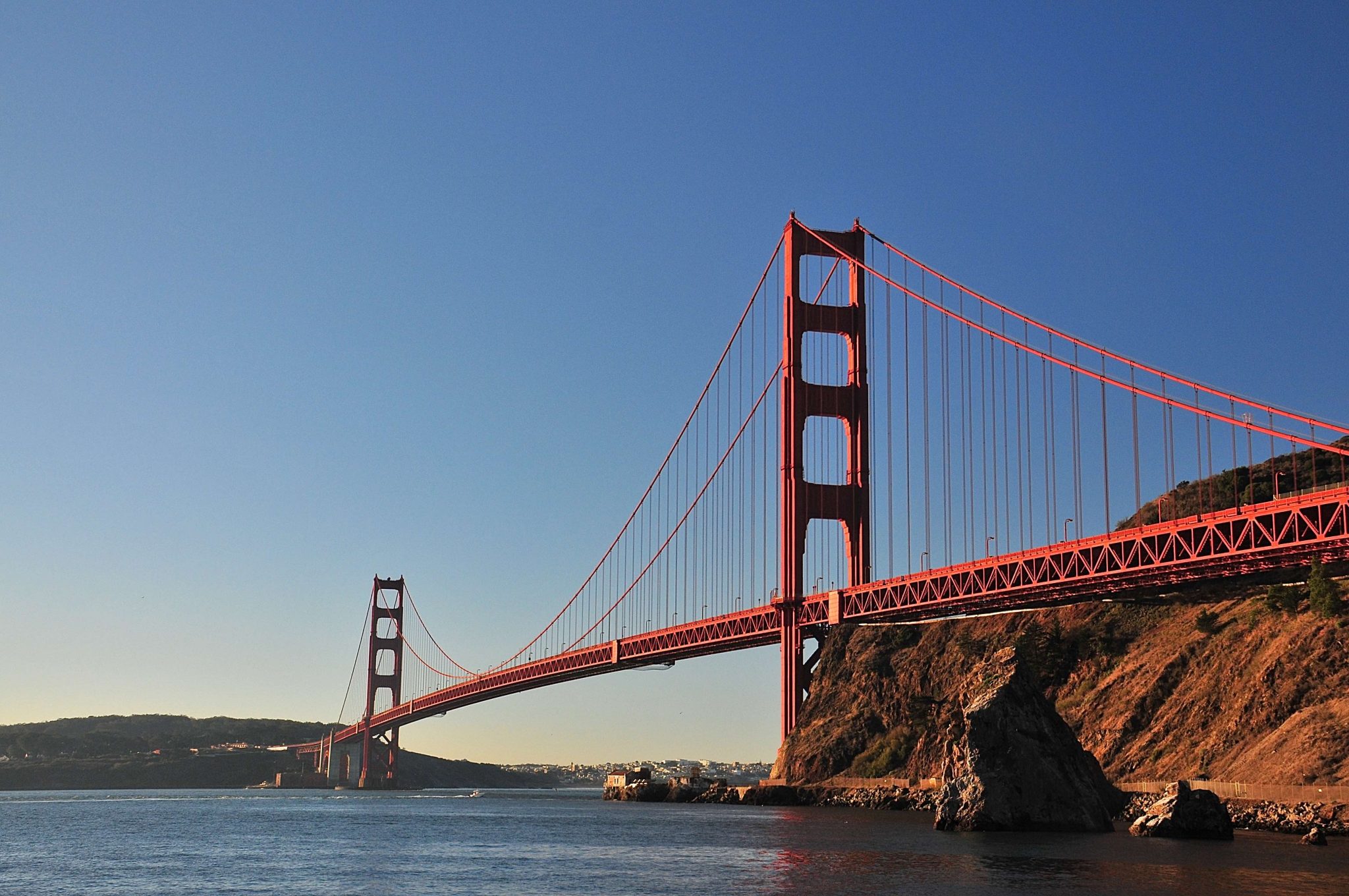 Sausalito: nah der Golden Gate Bridge