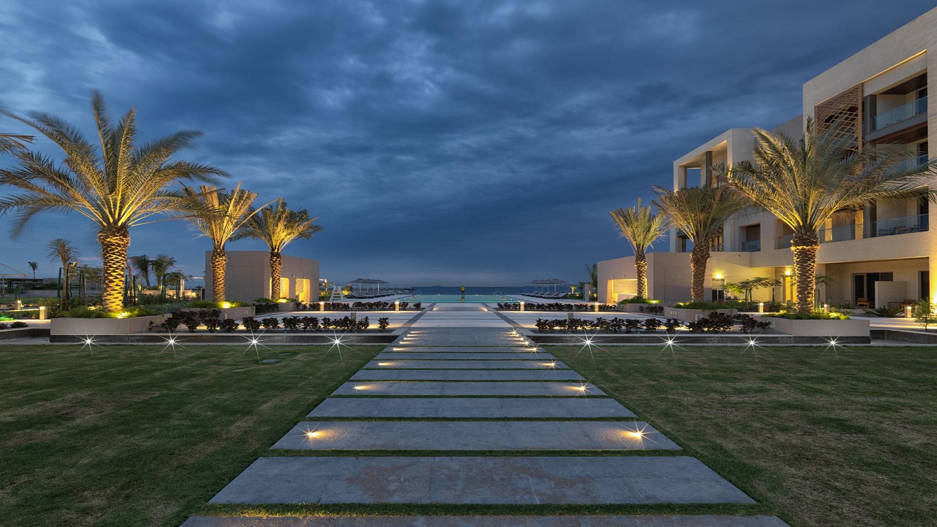 Kempinski Hotel Muscat: Dämmerung