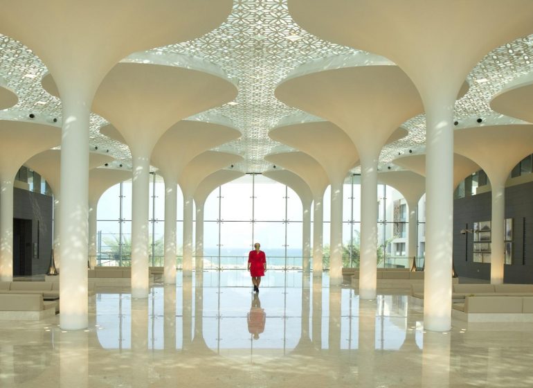 Kempinski Hotel Muscat: edle Lobby